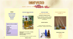 Desktop Screenshot of esenciasycolorantes.com.ar